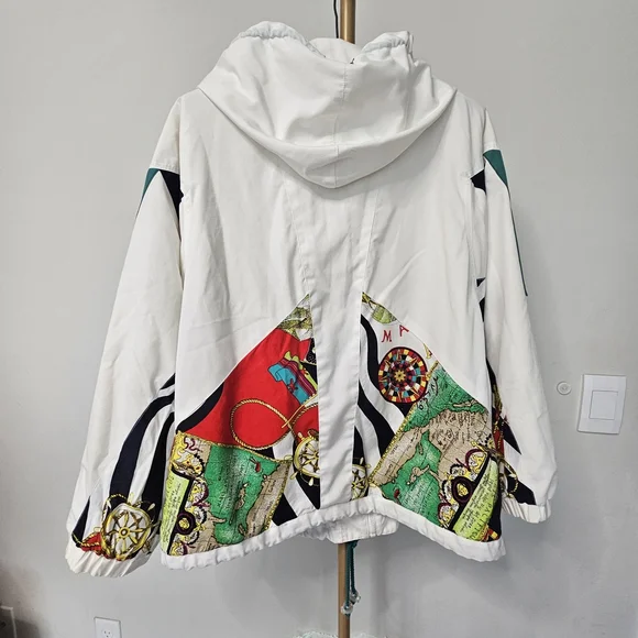 VTG Mulberry Street Nautical Full Zip Hooded Jacket.See Measurment/About L/XL - Picture 6 of 16